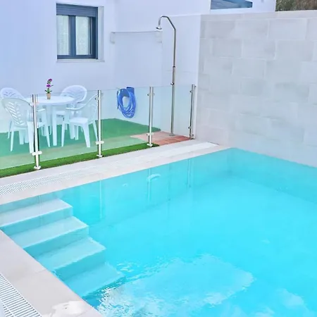 Casa Con Piscina De Agua Salada Ii * Conil De La Frontera